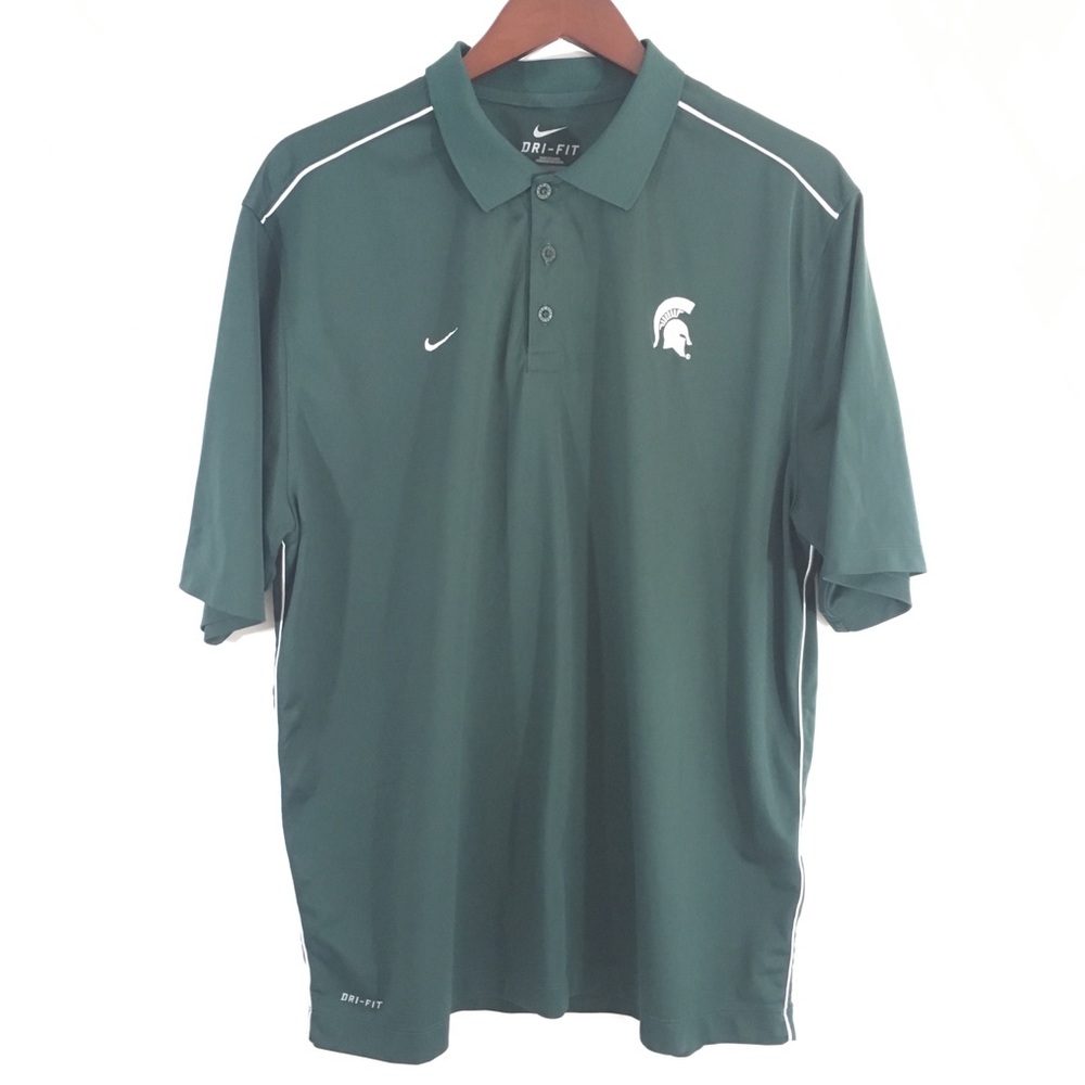 NIKE Dri-Fit Michigan Spartans Polo Shirt